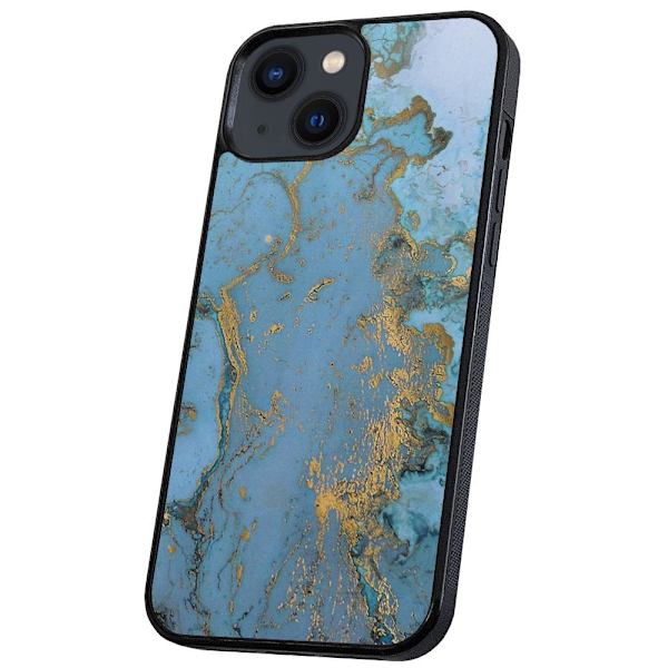 iPhone 14/15 Plus - Deksel/Mobildeksel Marmor