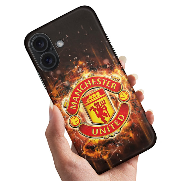 iPhone 16 Plus - Cover/Mobilcover Manchester United
