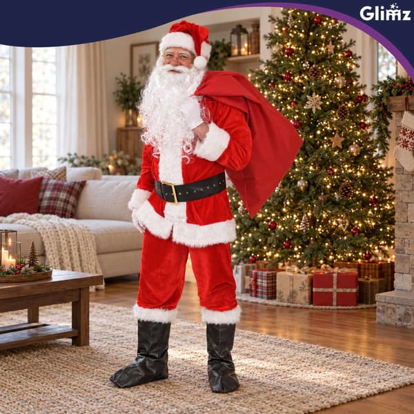 Komplett Tomtedräkt med Tillbehör / Tomte - Jultomte - Jul