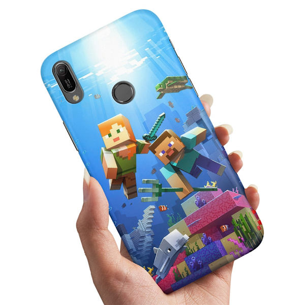 Deksel / Mobildeksel til Huawei P30 Lite - Minecraft
