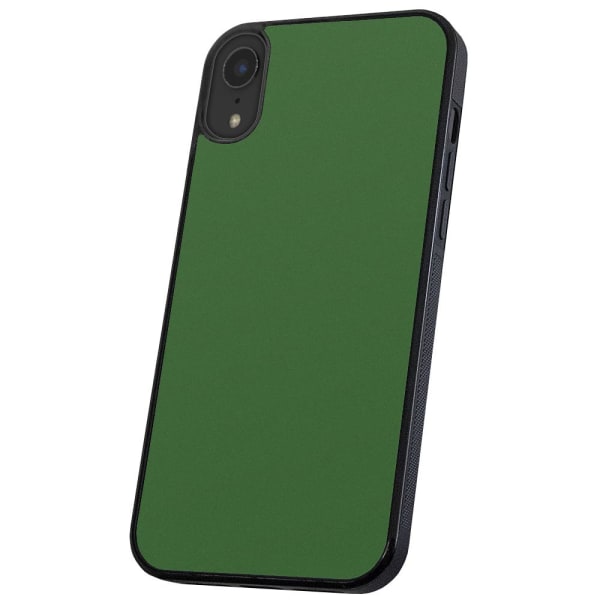 iPhone X/XS - Cover/Mobilcover Grøn Green