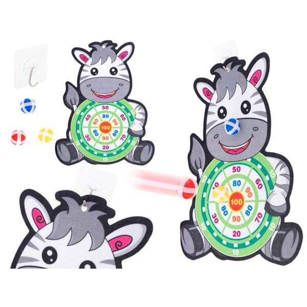 Kardborre dart spel säkert dart mål zebra