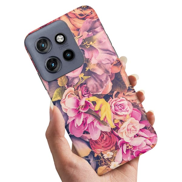 Deksel / Mobildeksel til Motorola Edge 50 Neo - Roser