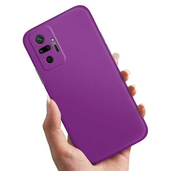 Xiaomi Redmi Note 10 Pro - Kuoret/Suojakuori Violetti
