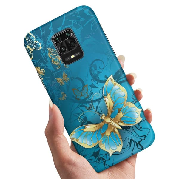 Deksel / Mobildeksel til Xiaomi Redmi Note 9 Pro - Sommerfugler