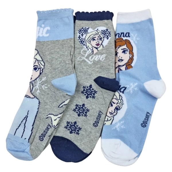 Frozen Barnstrumpor / Strumpor för Barn - 3-Pack 31/34