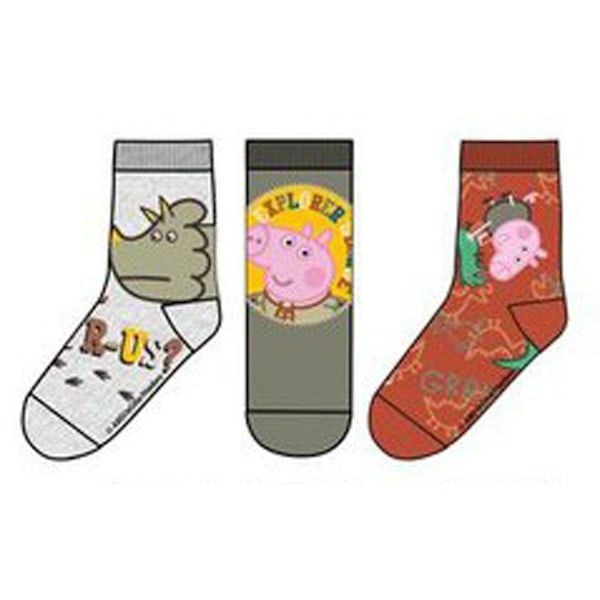 Greta Gris Barnstrumpor / Strumpor för Barn - 3-Pack 27/30