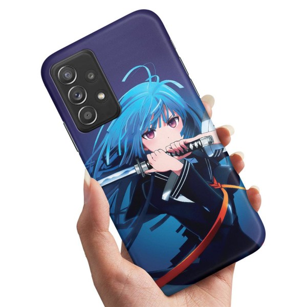 Samsung Galaxy A52/A52s 5G - Cover/Mobilcover Anime Multicolor