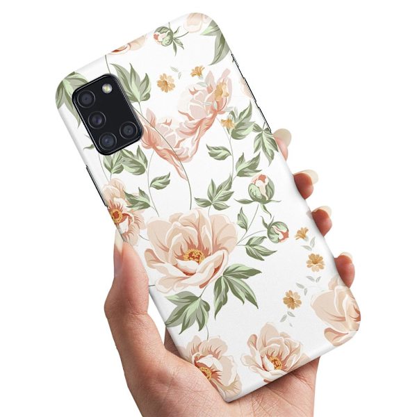 Samsung Galaxy A31 - Skal/Mobilskal Blommönster