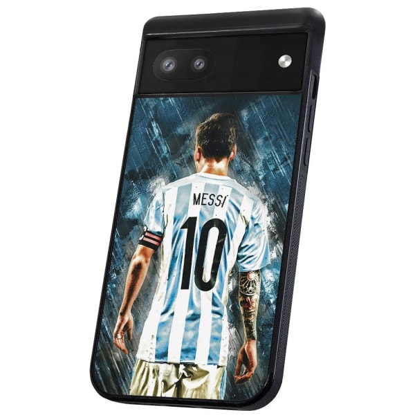 Google Pixel 6A - Cover/Mobilcover Messi