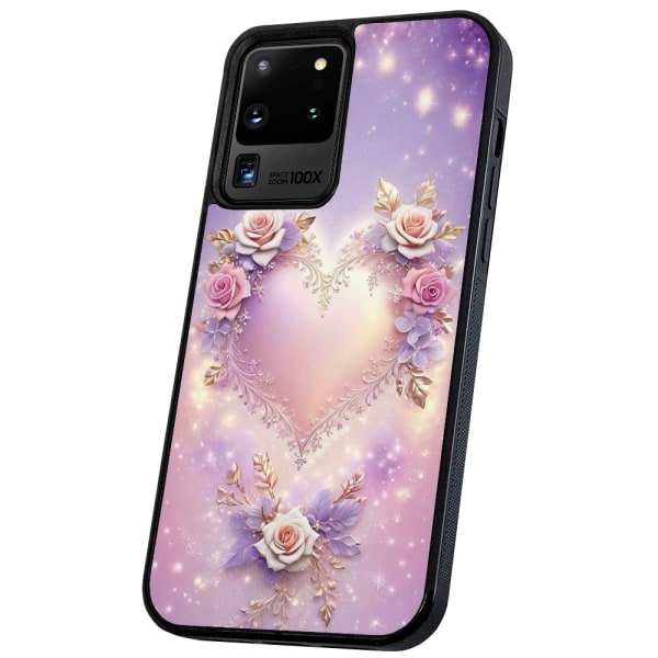 Samsung Galaxy S20 Ultra - Cover/Mobilcover Heart