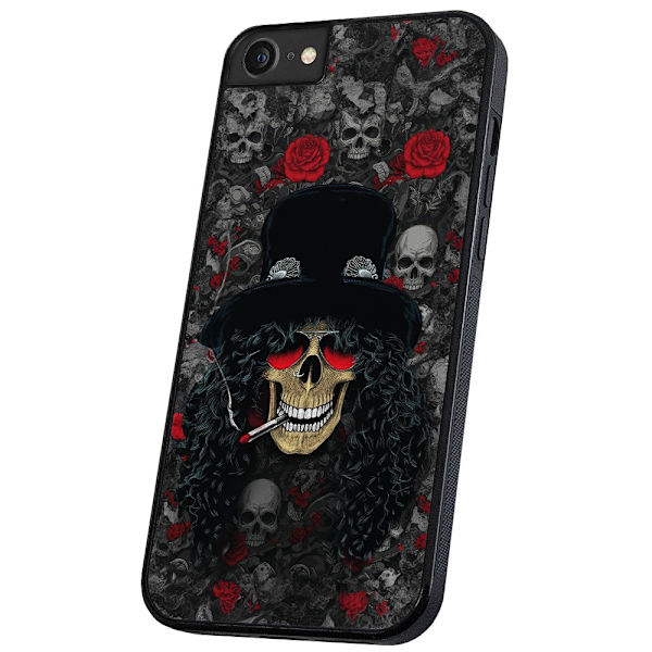 iPhone 6/7/8 Plus - Deksel/Mobildeksel Slash Skull