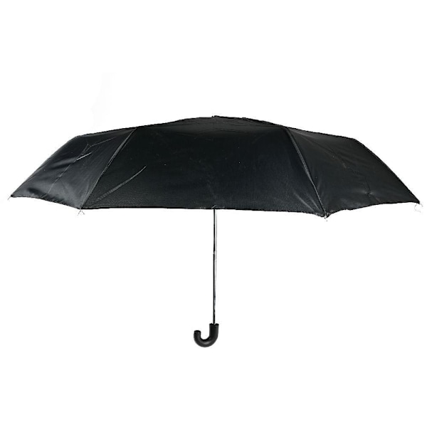 Miniparaply / Paraply med Kort Skaft - Passer i lommen Black