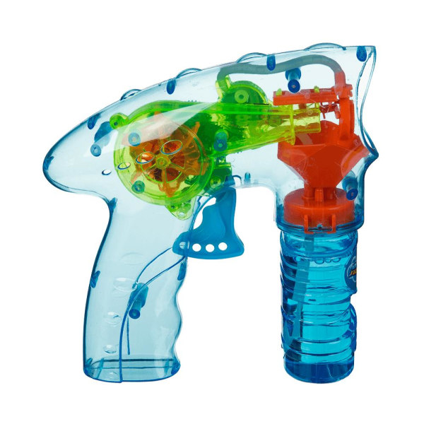 Bubbelpistol / Bubble Gun - Skjuter ut Såpbubblor Transparent