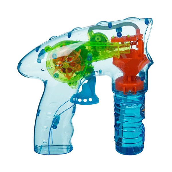 Bubbelpistol / Bubble Gun - Skjuter ut Såpbubblor Transparent