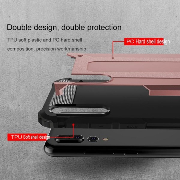 Xiaomi Mi 9 - Kansi/mobiilikotelo - Kestävä Pink