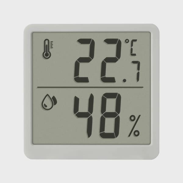 TFA Digital Inomhustermometer och Hygrometer Vit