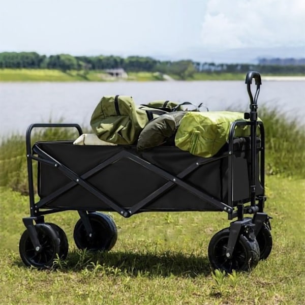 Hopfällbar Vagn / Skrinda - Transportvagn - 100 kg