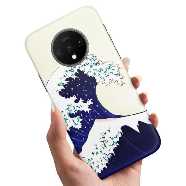 Deksel / Mobildeksel til OnePlus 7T - Flodbølge