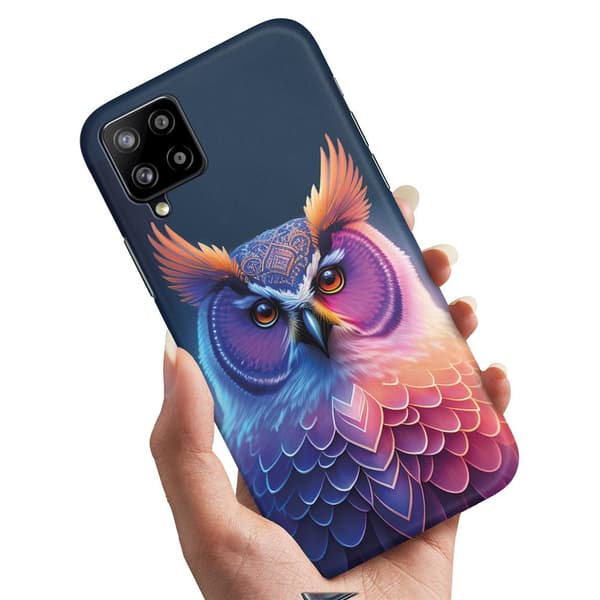 Deksel / Mobildeksel til Samsung Galaxy A12 - Ugle