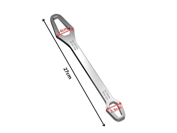 Multinyckel 8-22 mm - Universell hylsnyckel för bultar