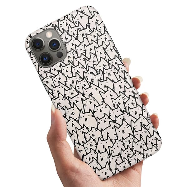 Deksel / Mobildeksel til iPhone 13 Pro - Kattgruppe
