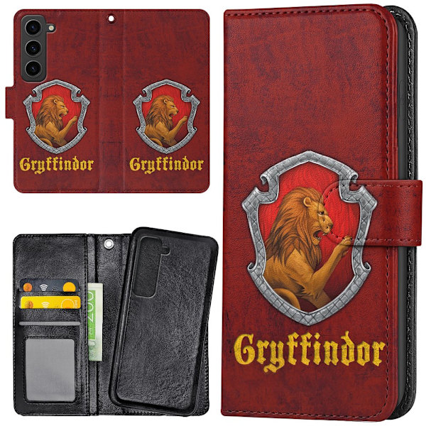 Samsung Galaxy S23 Plus - Plånboksfodral/Skal Harry Potter Gryff