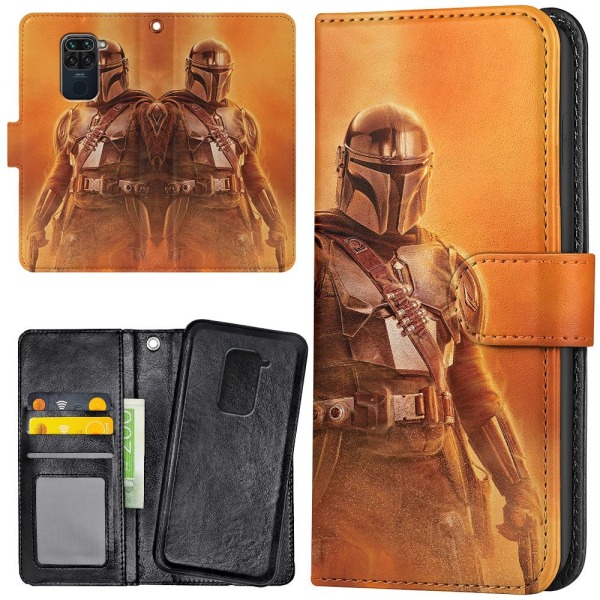 Xiaomi Redmi Note 9 - Lompakkokotelo/Kuoret Mandalorian Star War