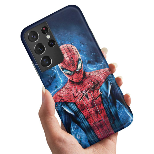 Samsung Galaxy S21 Ultra - Cover/Mobilcover Spiderman
