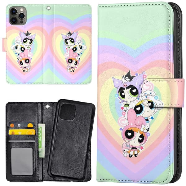iPhone 15 Pro Max - Lommebok Deksel Powerpuff Girls