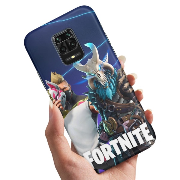 Xiaomi Redmi Note 9 Pro - Kuoret/Suojakuori Fortnite