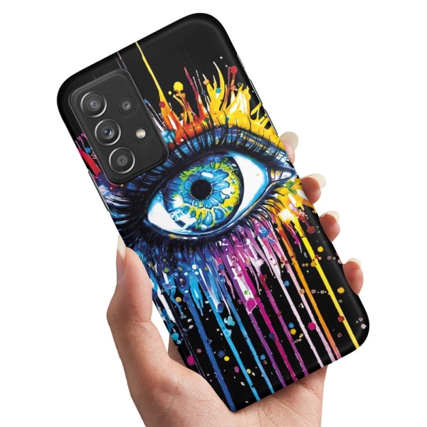 Samsung Galaxy A52/A52s 5G - Cover/Mobilcover Rindende Øje