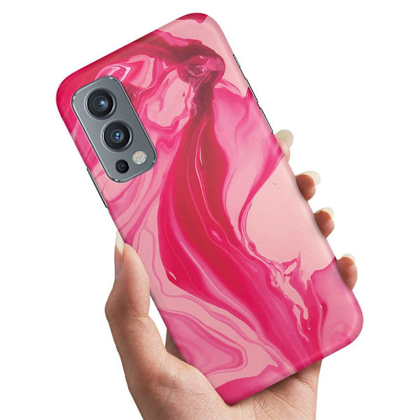 OnePlus Nord 2 5G - Skal/Mobilskal Marmor multifärg