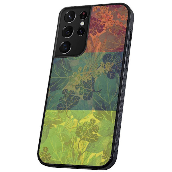 Samsung Galaxy S21 Ultra - Kuoret/Suojakuori Lehtikuosi