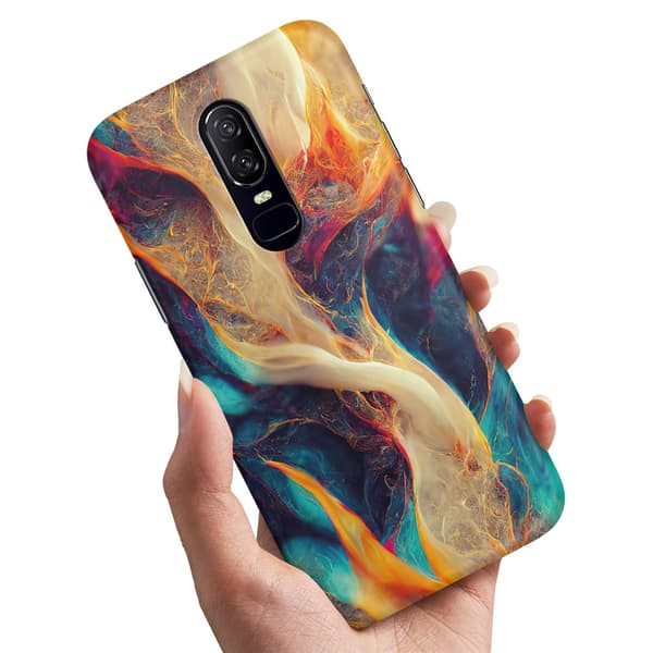 Deksel / Mobildeksel til OnePlus 7 Pro - Abstrakt Mønster