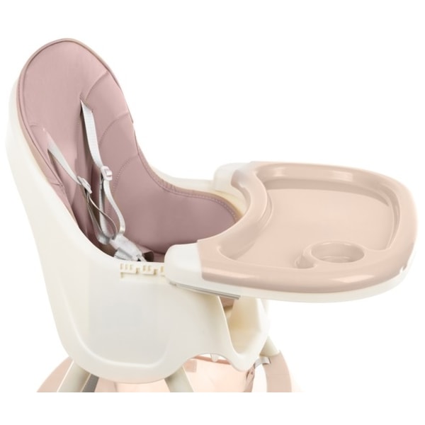 Lasten syöttötuoli - Lasten tuoli tarjottimella Light pink
