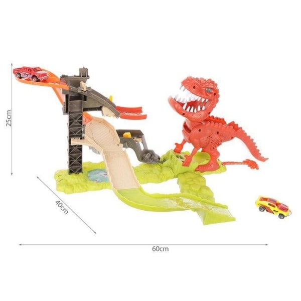 Bilbana för Barn - Dinosaurie multifärg