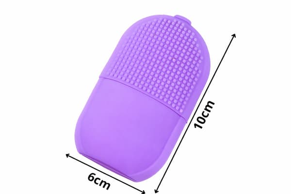 Isroller ansiktsmassage silikon Lila