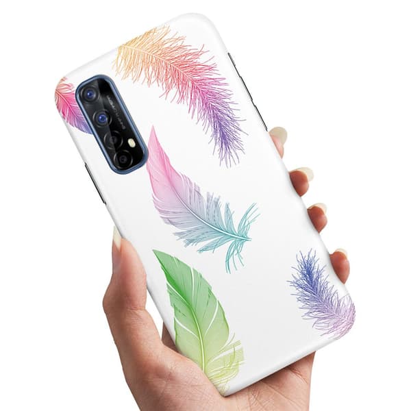 Deksel / Mobildeksel til Realme 7 - Fjær