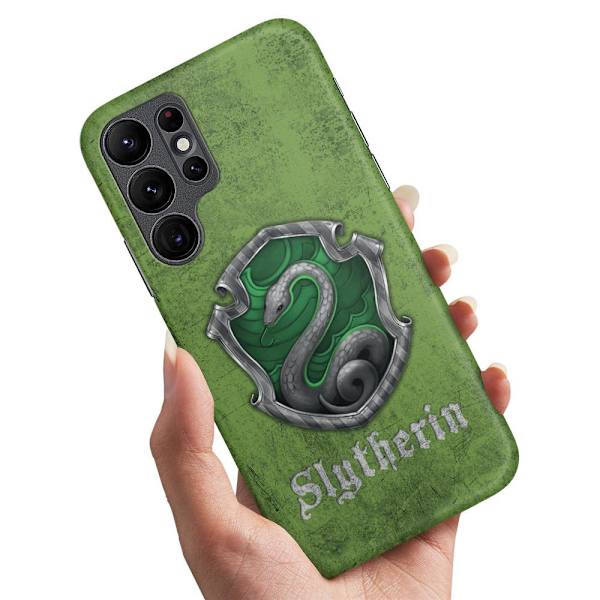 Samsung Galaxy S22 Ultra - Skal/Mobilskal Harry Potter Slytherin multifärg