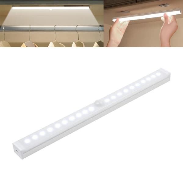 LED-lampa med Rörelsesensor - 30 cm Vit