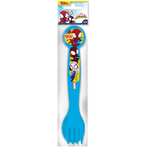 Spiderman Spidey plastbestickset - 2 delar