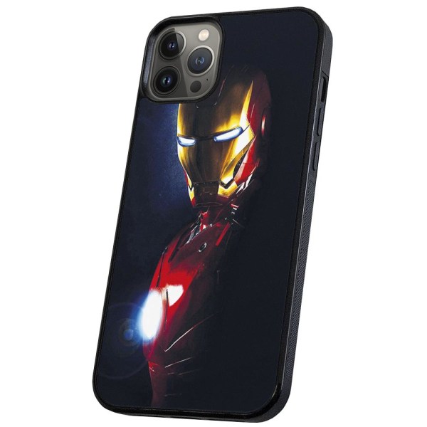 iPhone 11 Pro - Skal/Mobilskal Glowing Iron Man multifärg