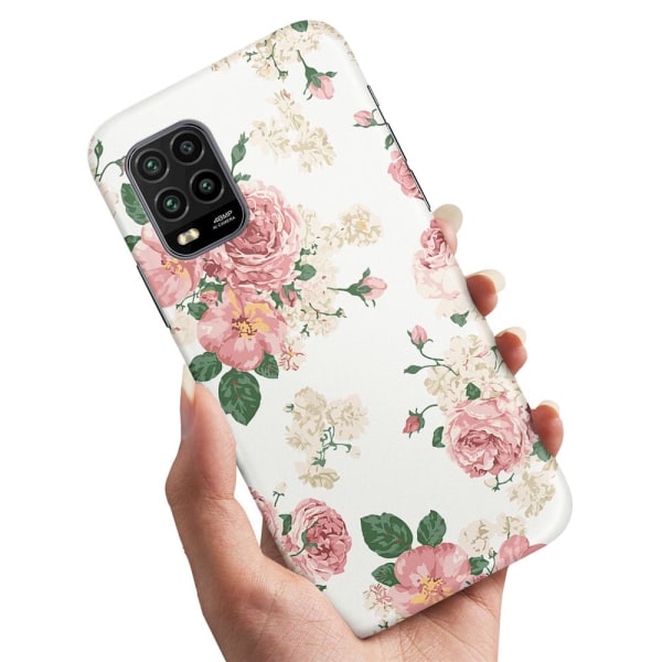 Xiaomi Mi 10 Lite - Cover / Mobilcover Retro Flowers
