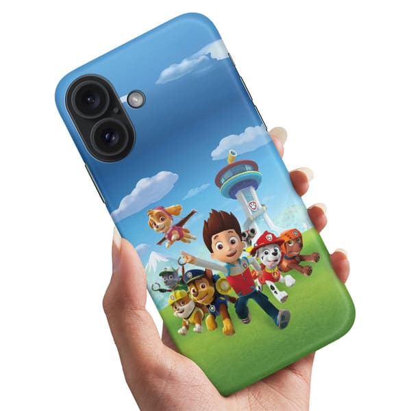 Deksel / Mobildeksel til iPhone 16 Plus - Paw Patrol