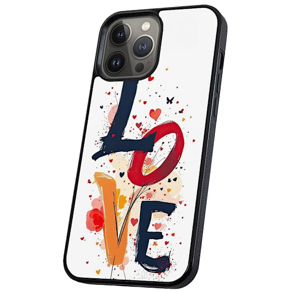 iPhone 16 Pro - Deksel/Mobildeksel Love