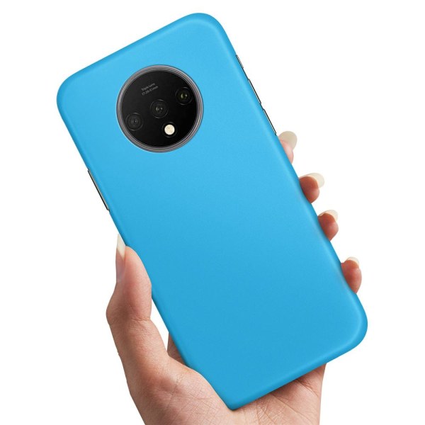 OnePlus 7T - Skal/Mobilskal Ljusblå Ljusblå