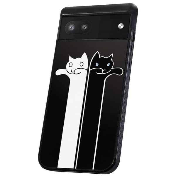 Google Pixel 6 - Deksel/Mobildeksel Avlange Katter