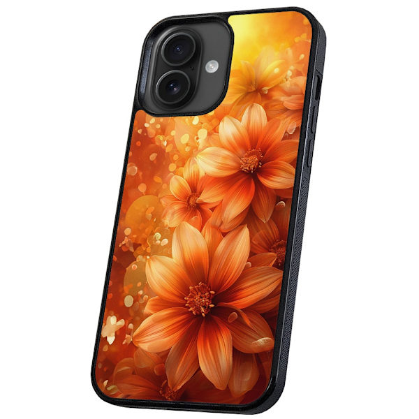 iPhone 16 - Deksel/Mobildeksel Flowers
