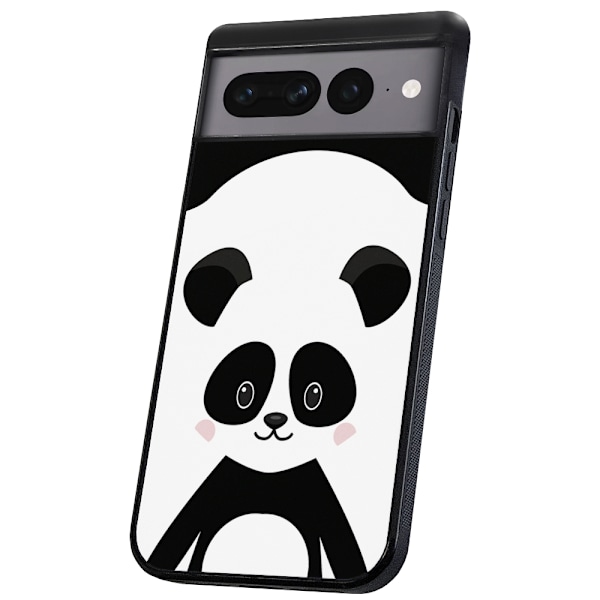 Google Pixel 9/9 Pro - Deksel/Mobildeksel Cute Panda